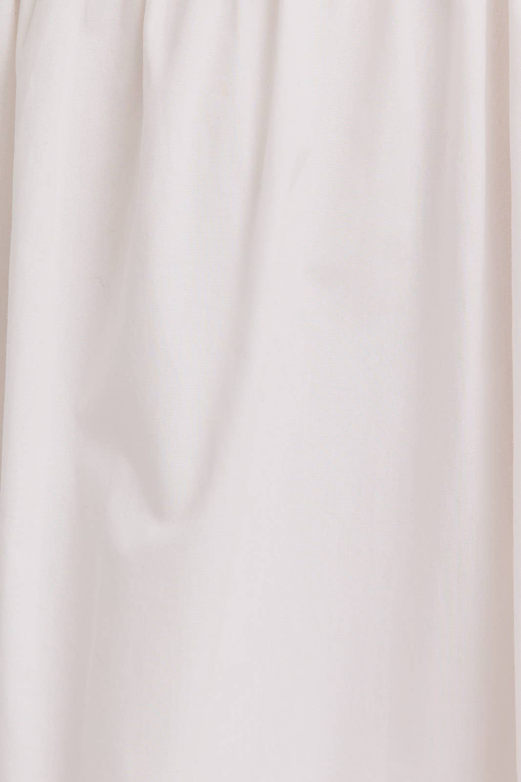 SQUARE NECK BUBBLE HEM MIDI DRESS : White / SD2742
