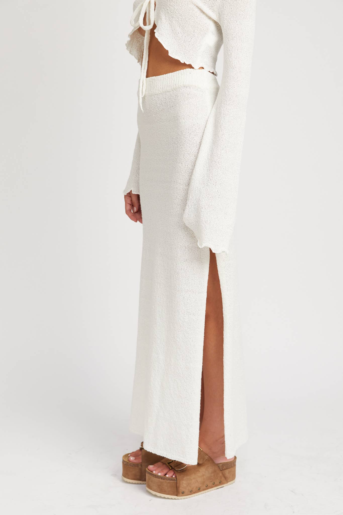 IMJ9650 HIGH WAIST MAXI SKIRT