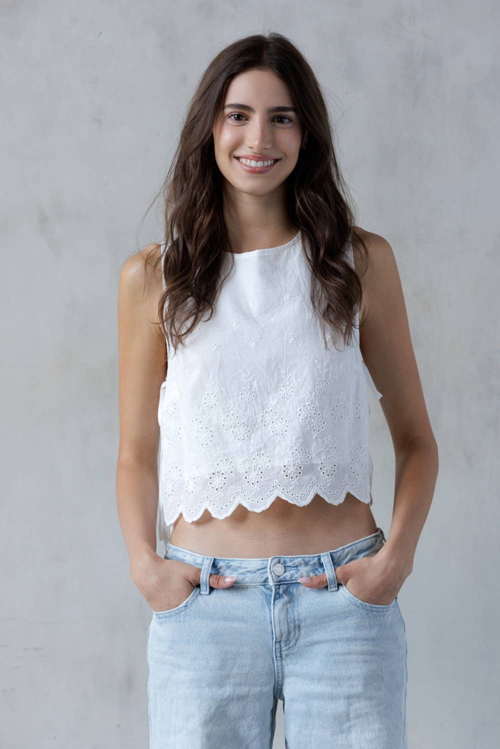 JT7661-WHITE FLORAL: WHITE FLORAL