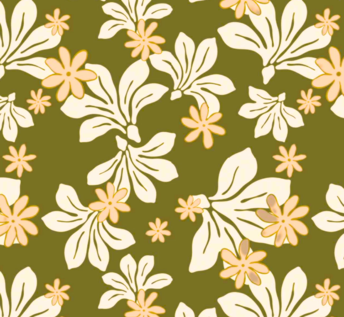 Kaia Dress in Naupaka Blossom