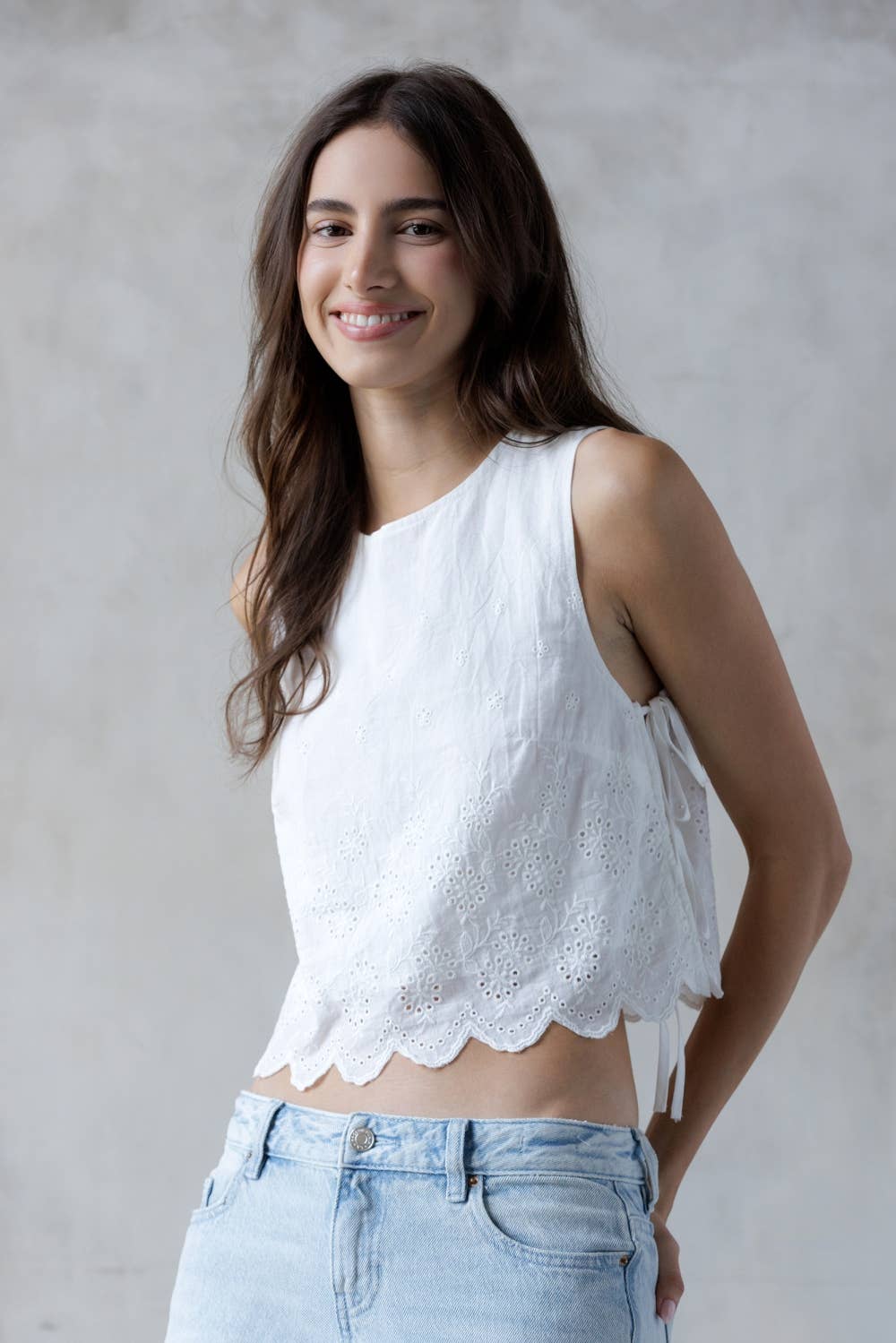 JT7661-WHITE FLORAL: WHITE FLORAL