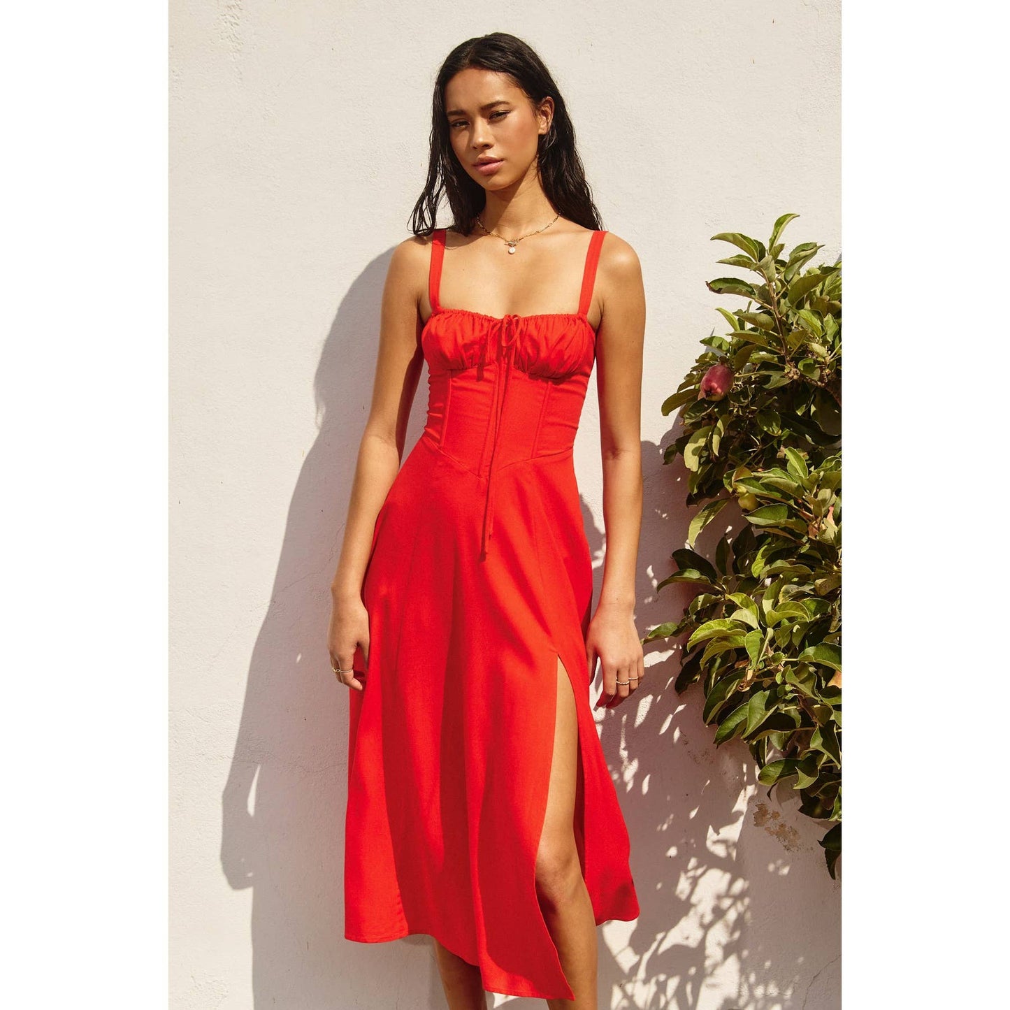 Heaven Sent Corset Sweetheart Dress: NAVY / FD11813-P1465_2