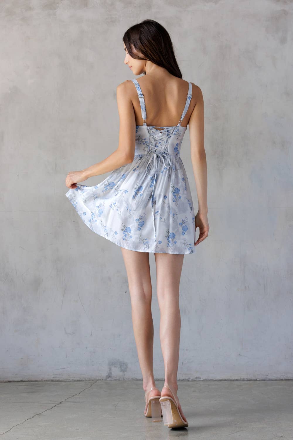 JD7638-BLUE FLORAL: BLUE FLORAL