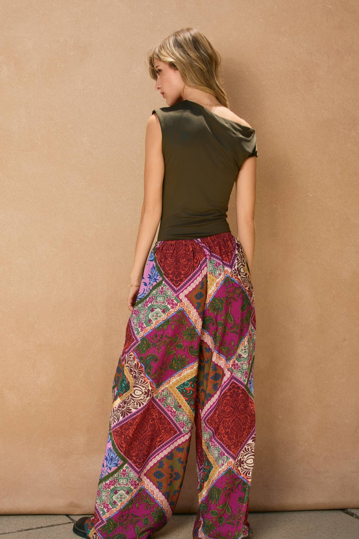 All I Need Pull On Drawstring Pants: POMPEIAN RED / FP12691-P2134