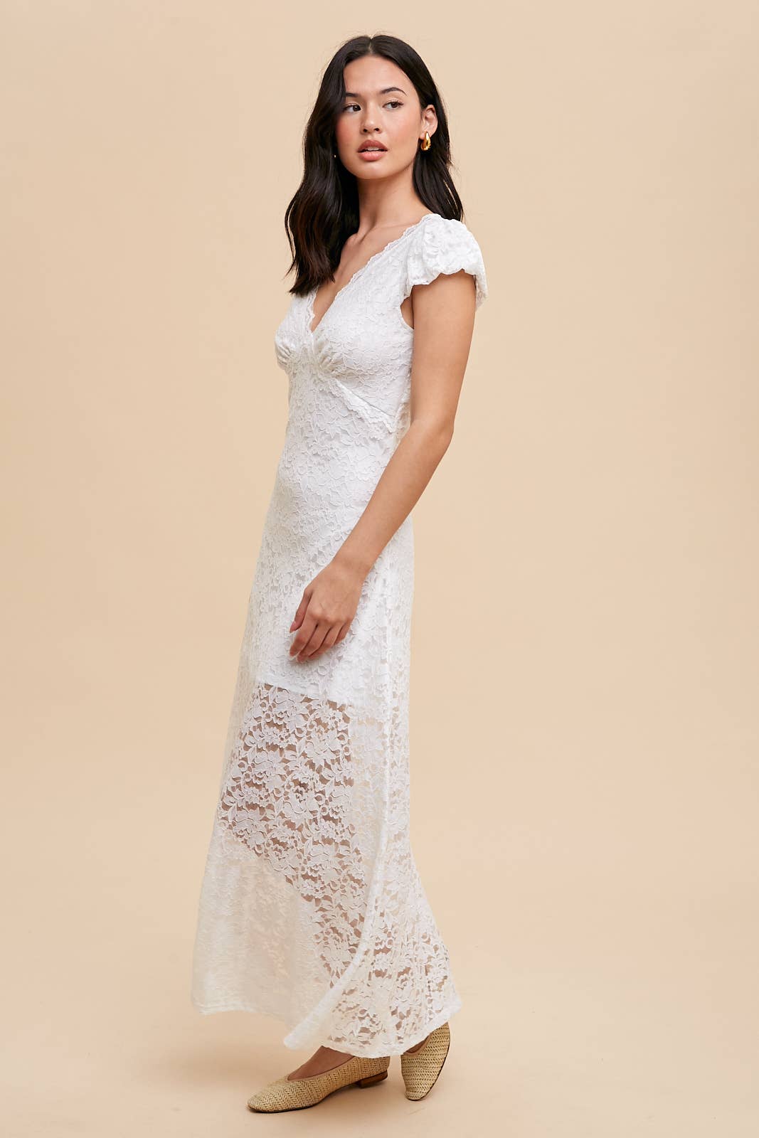 ILD5612 BACK LACE BODYCON DRESS: PERIWINKLE / ILD5612