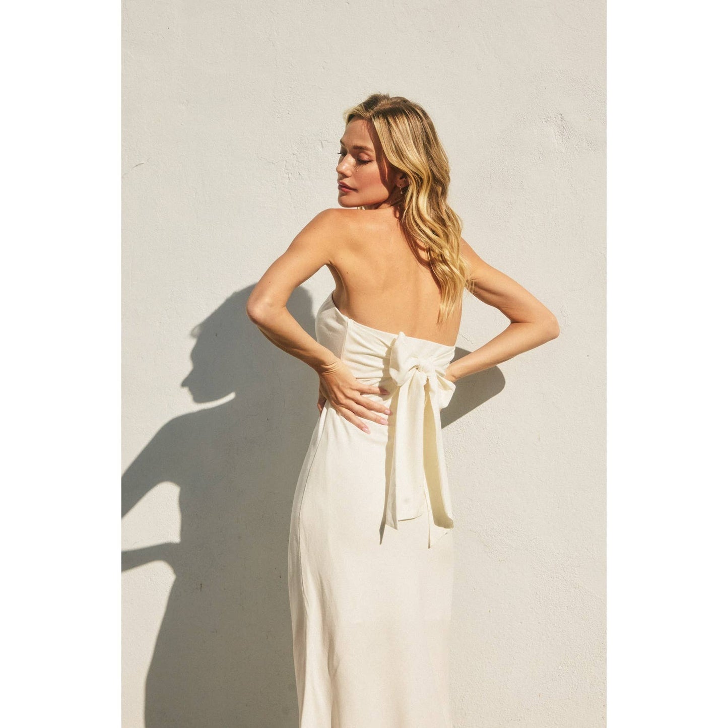 Heaven Sent Strapless Bias Cut Maxi Dress: IBIZA GREEN / FD11771A-P1465_1