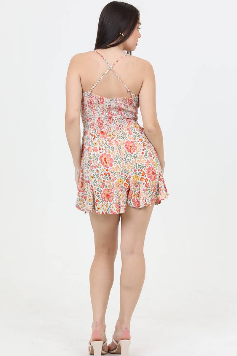 H5103-WA34 SPAG STRAP ROMPER