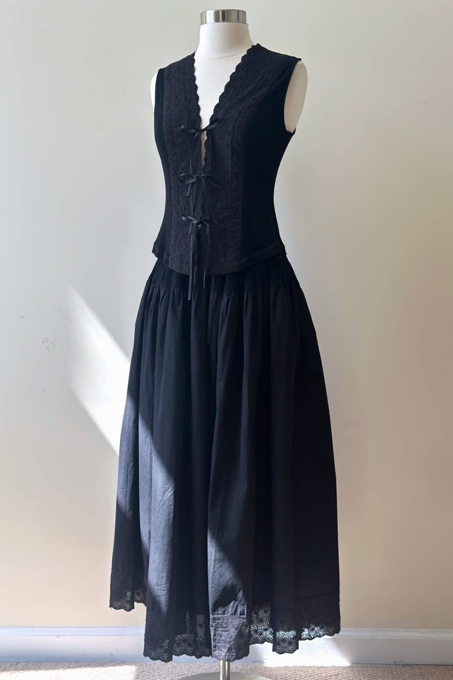 Skirt onlyyy : BLACK / MTS2523