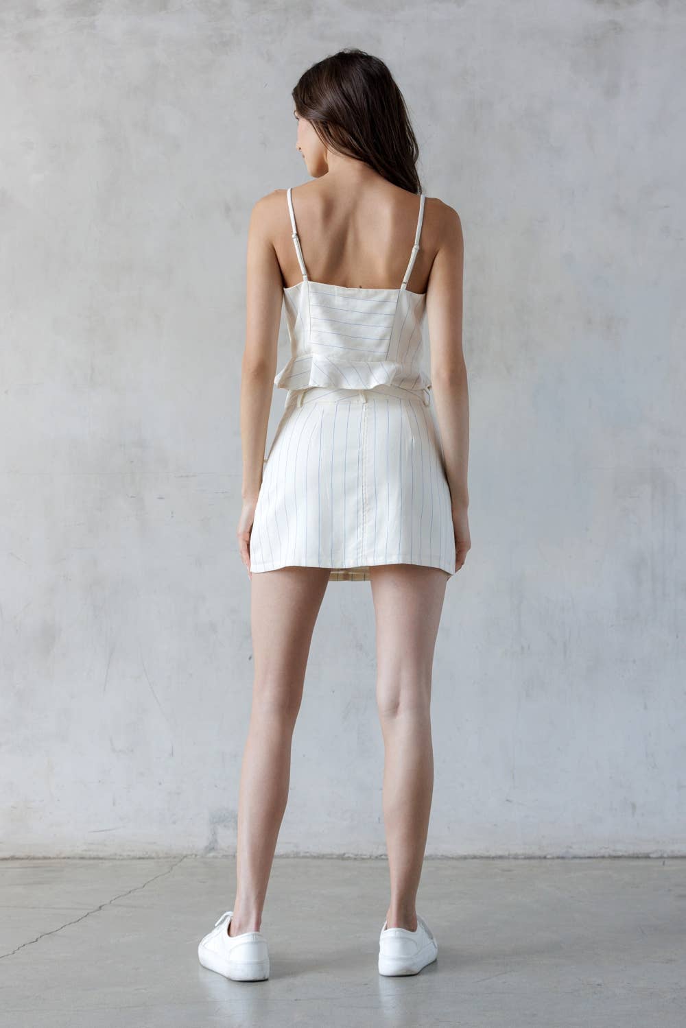 JT8149-IVORY BLUE STRIPE: IVORY/BLUE STRIPE