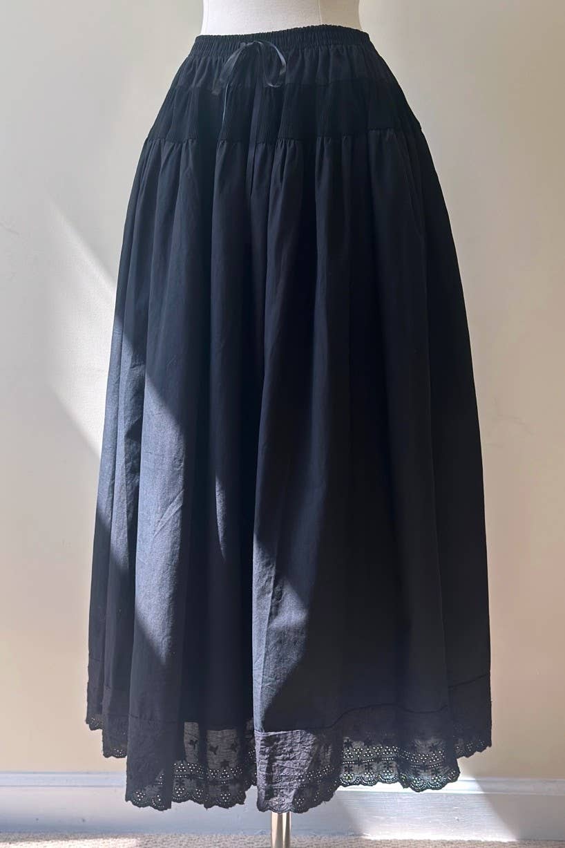 Skirt onlyyy : BLACK / MTS2523