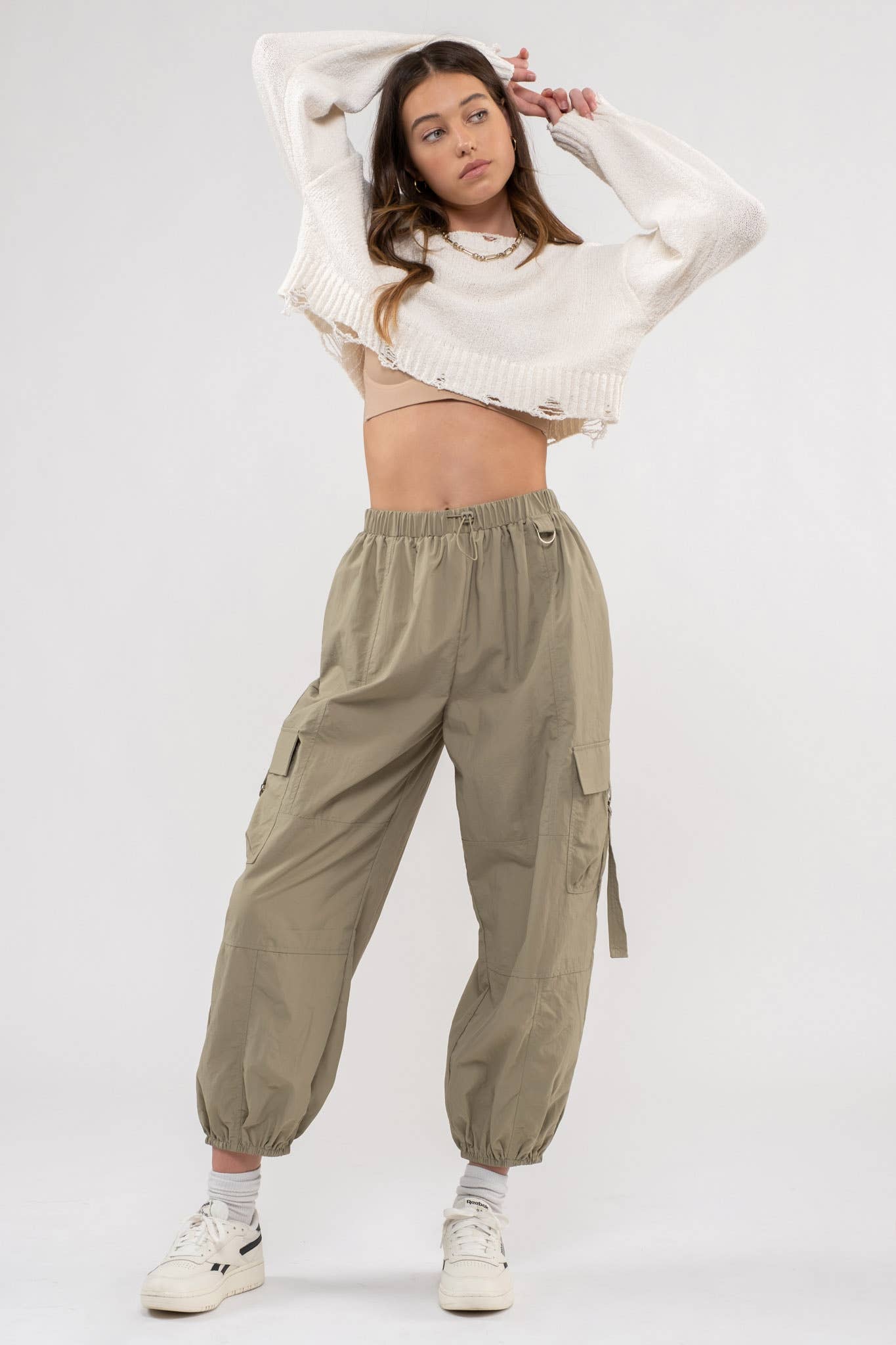 CARGO JOGGERS: LIGHT OLIVE VC1017_LIGHT_OLIVE