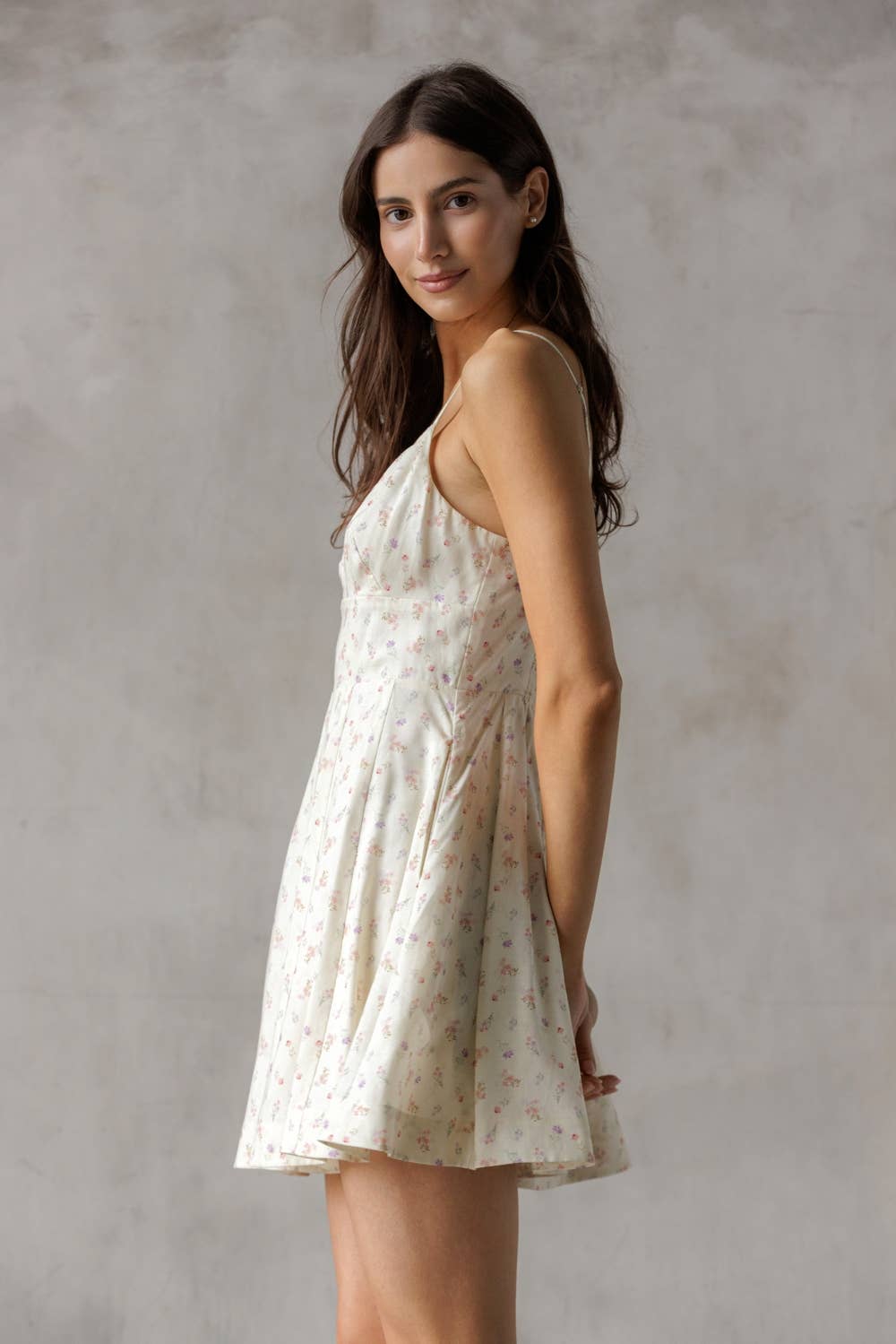 JD7579-CREAM MULTI FL: CREAM