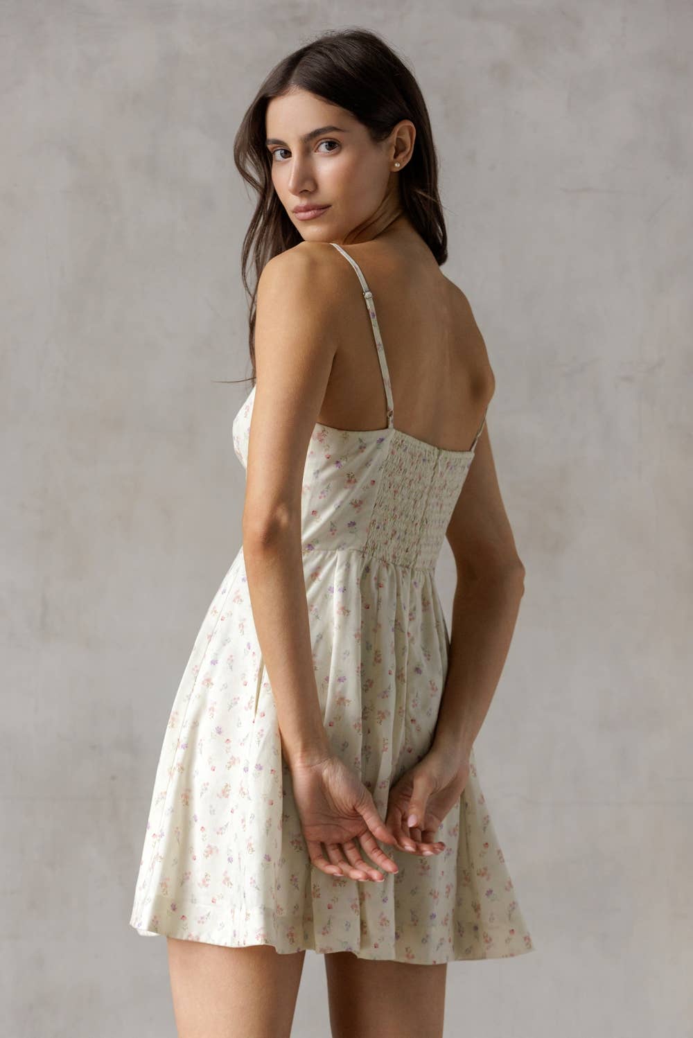 JD7579-CREAM MULTI FL: CREAM