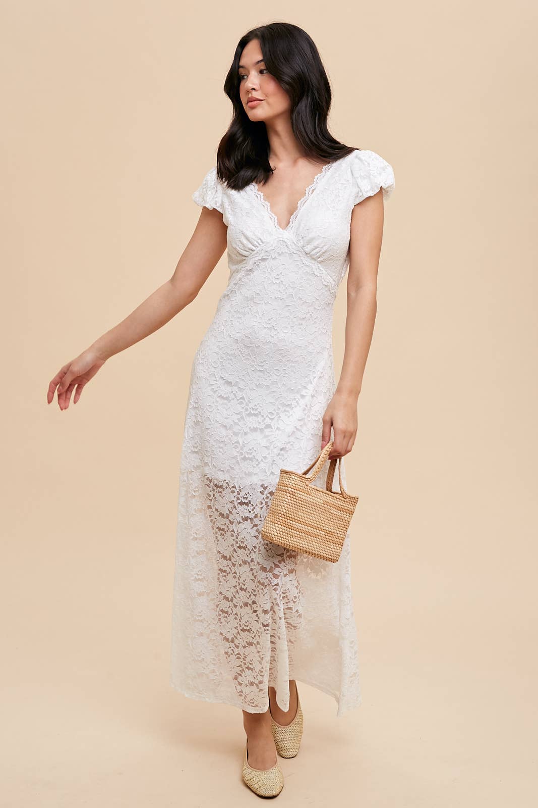 ILD5612 BACK LACE BODYCON DRESS: PERIWINKLE / ILD5612