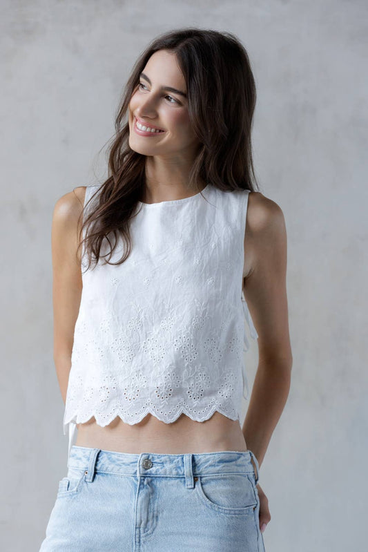 JT7661-WHITE FLORAL: WHITE FLORAL