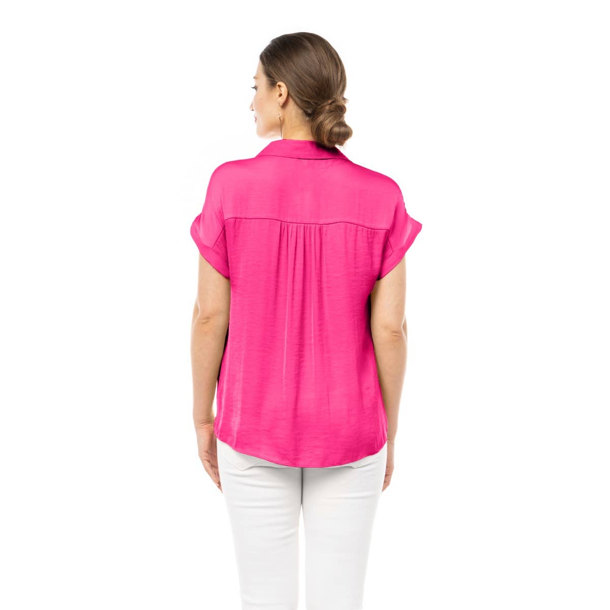 SB115233-SS-1 Blouse: Macchiato