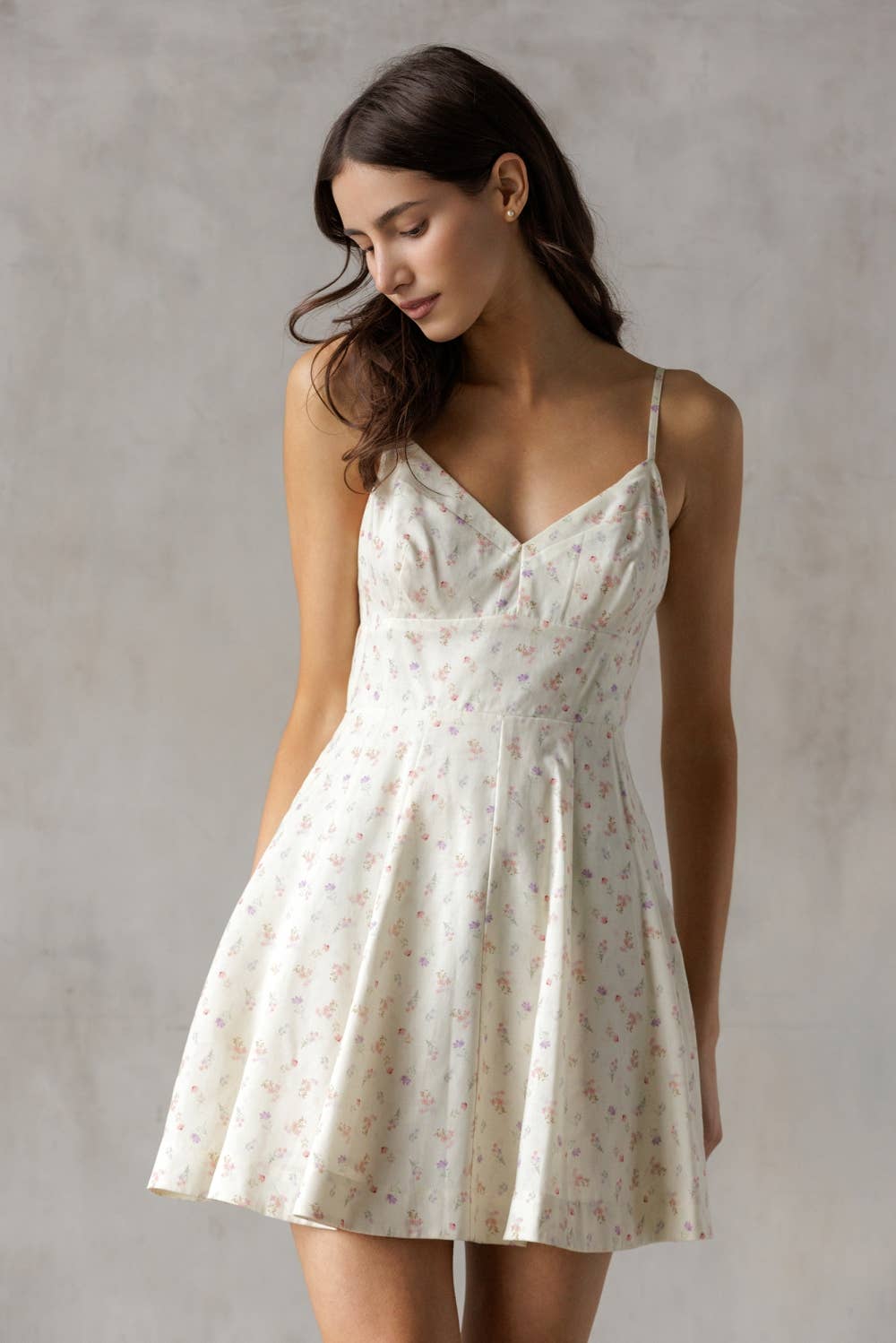 JD7579-CREAM MULTI FL: CREAM