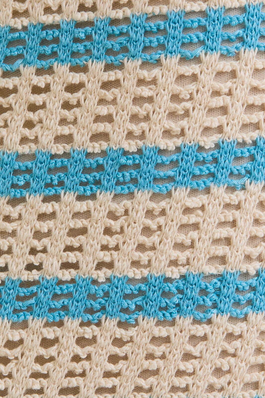 Top Onlyyyy: IVORY-BLUE STRIPE / ATS7086