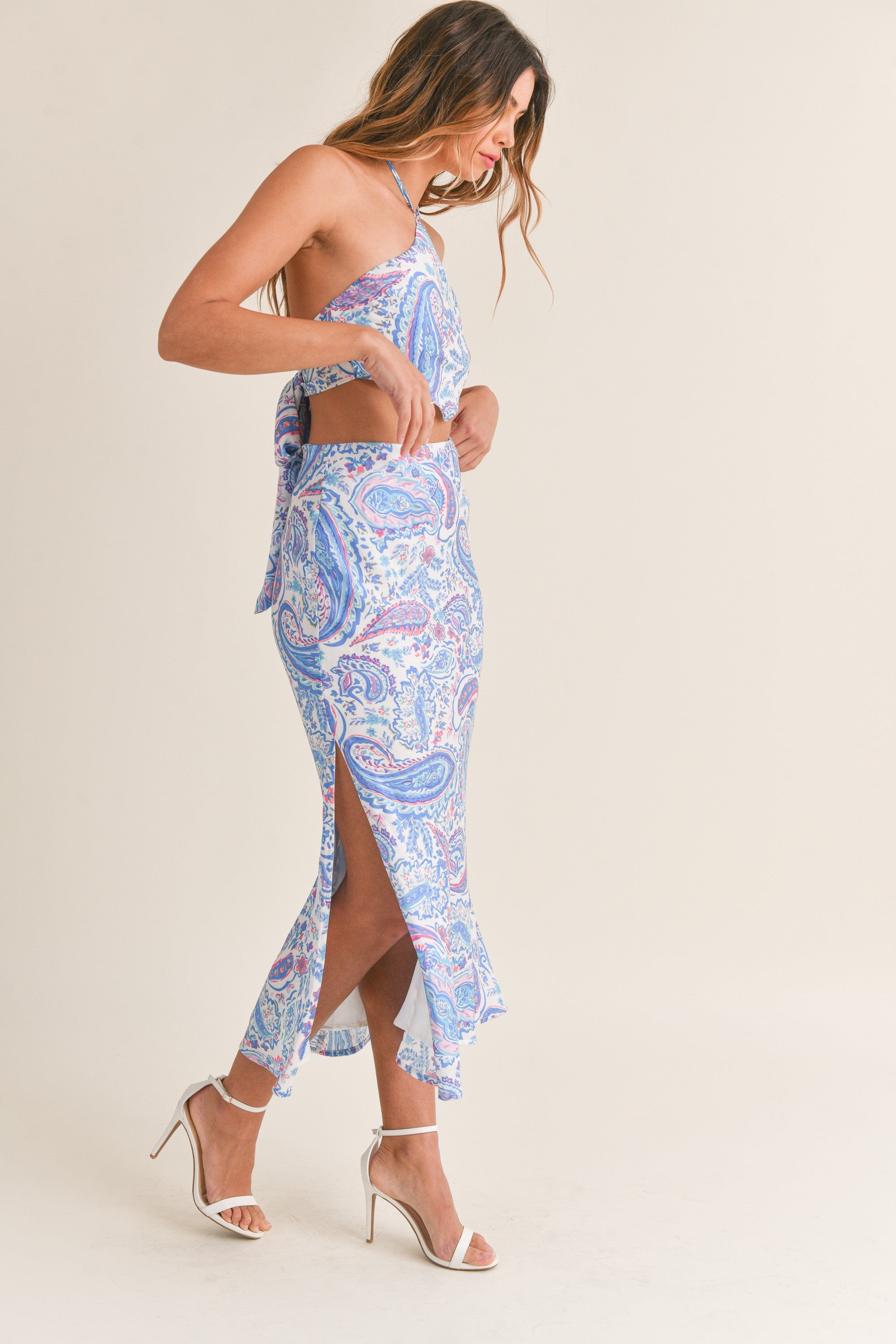 🍒Top Only🍒 MST7670 blue 245 Mable Sugar Sugar Hawaii