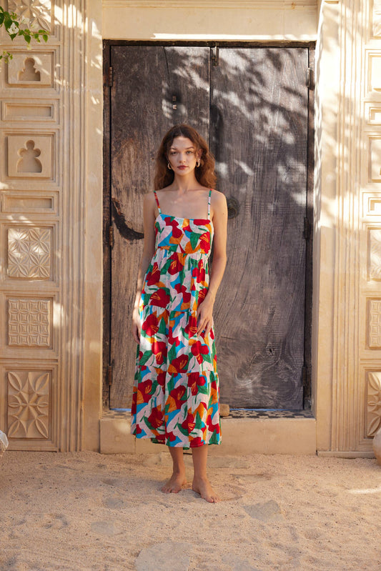 Aila Dress in Tropicana
