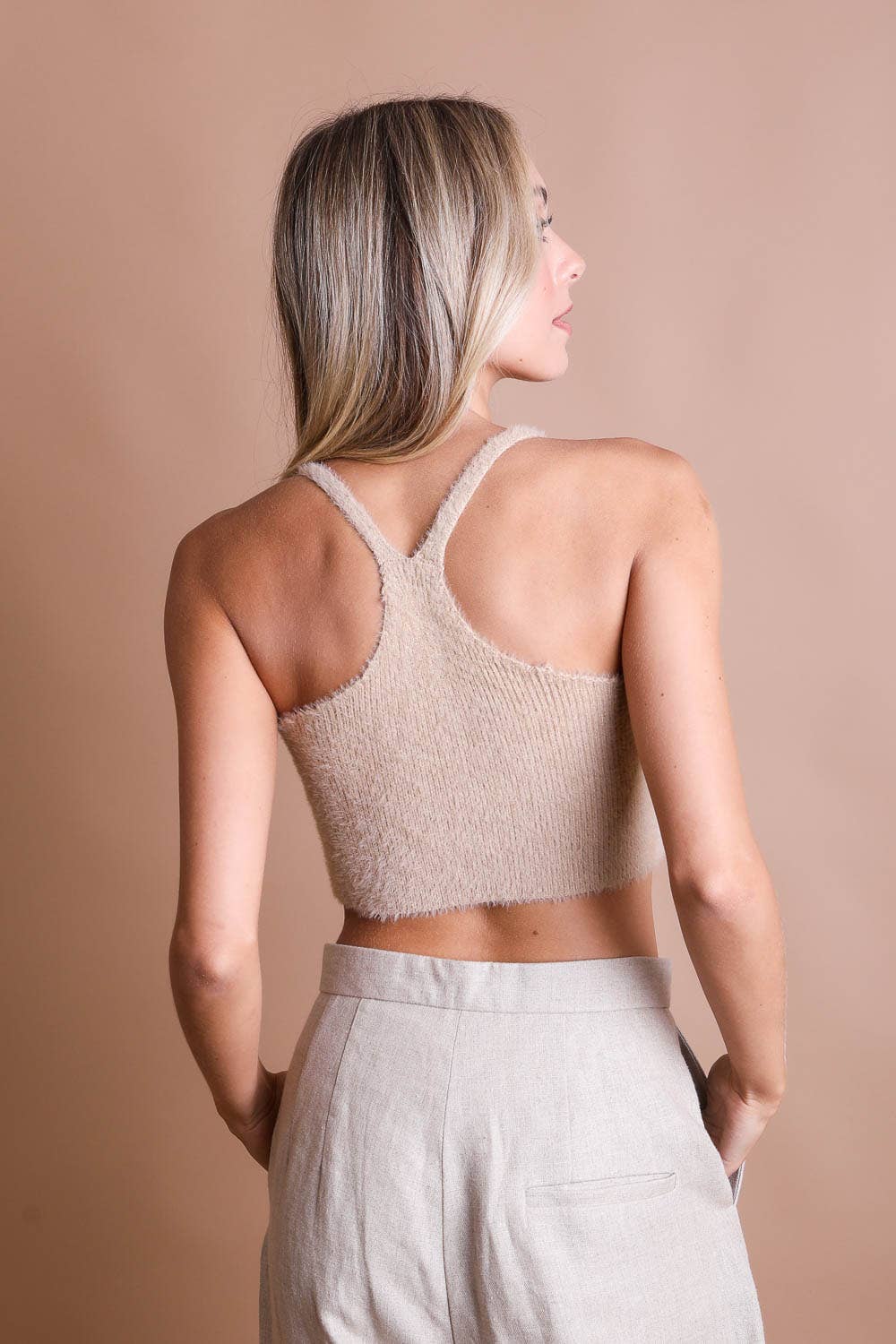 Racerback Cozy Lounge Brami: Teal