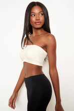 Load image into Gallery viewer, Cinched Front Double Wear Bandeau: Black / ONE
