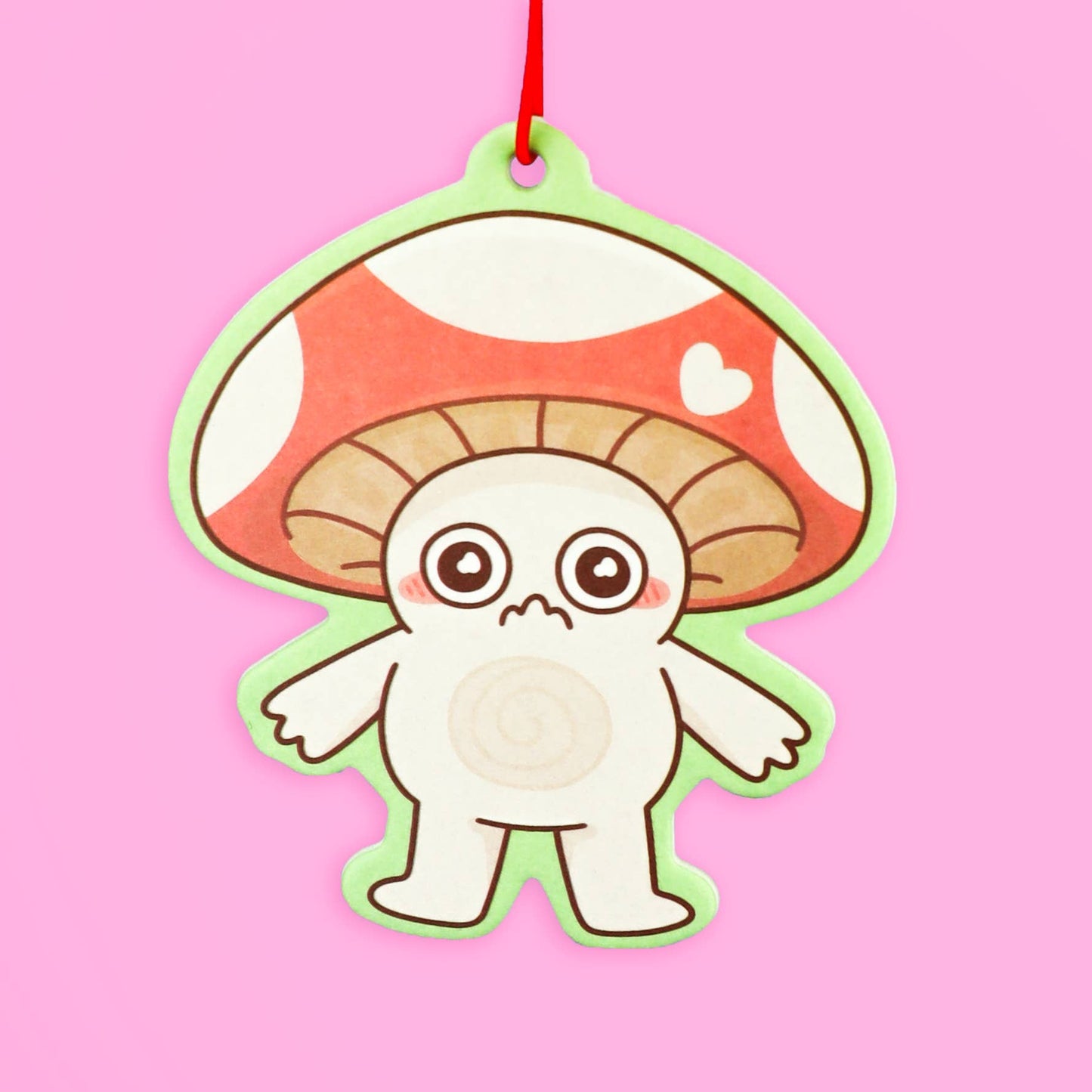 Embarrassed Mushroom Car Vehicle Scented Air Freshener