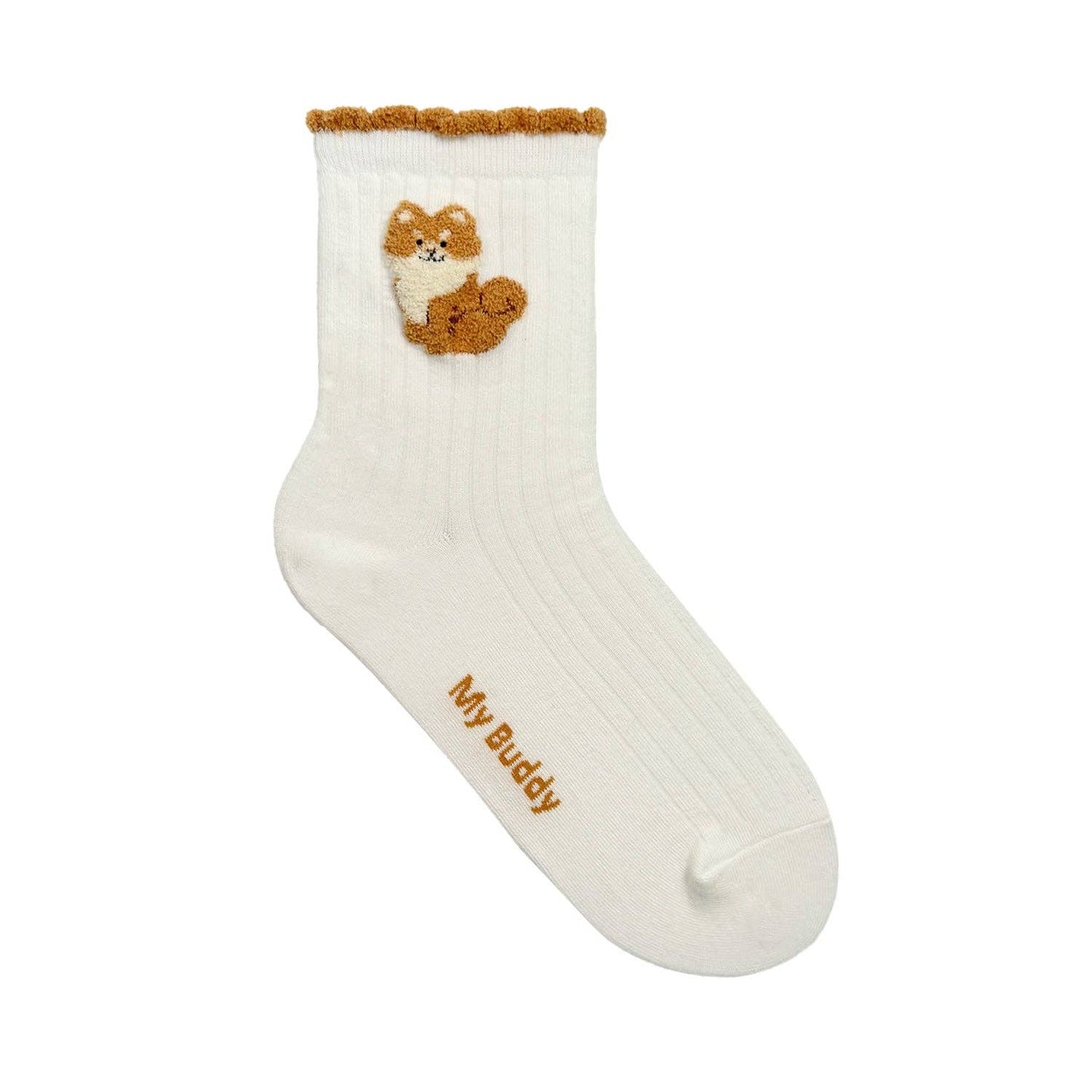 Women's Crew My Little Buddy Socks: VW-L-021-2