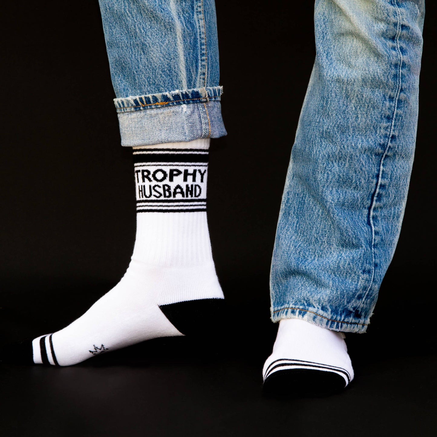 Trophy Husband Gym Crew Socks