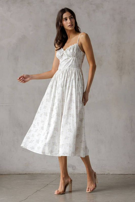 JD6686-2-WHITE LAVENDER FL: WHITE/LAVENDER