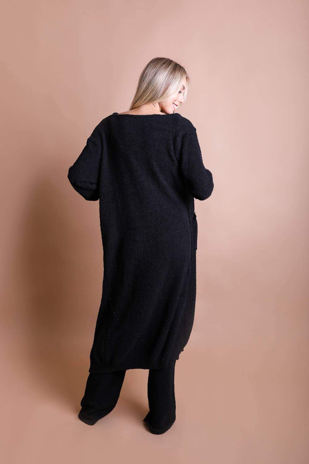 YL-4079-CREAM 🌟: Cream / casual Knit Boucle Lounge Ensemble - Ease & Elegance , (Cream /
Bralette