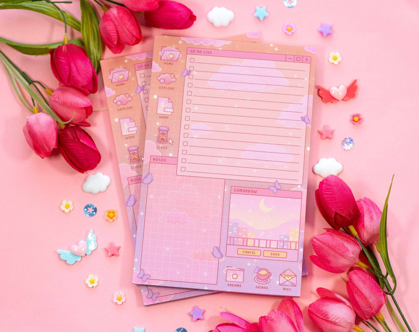 Digital Dreamscape Planner Pad