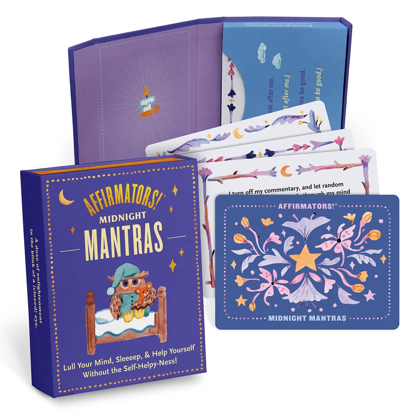 Affirmators!® Mantras (Midnight) Nightly Affirmation Cards