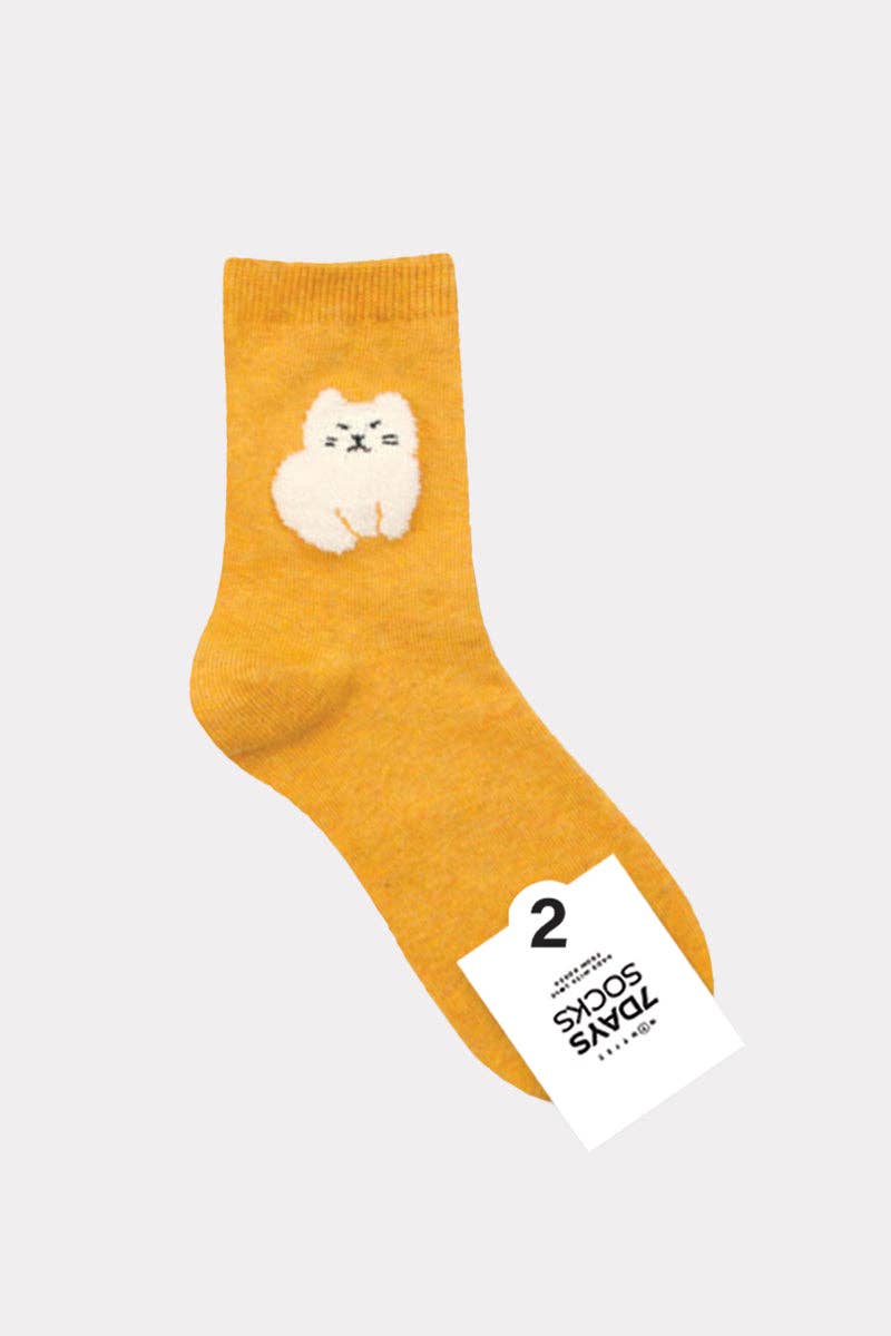 Women's Crew Tactel Animal Socks: KW-C-133-4