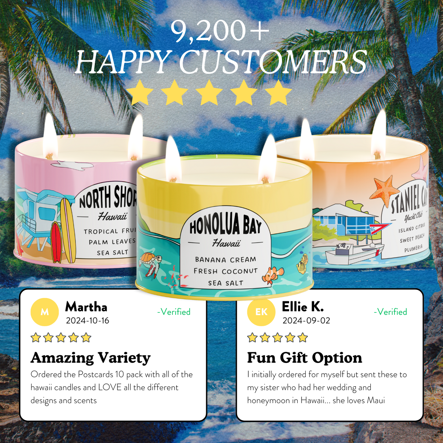 Na Pali Coast, Hawaii | Scented Destination Candle: With Postcards™ Box