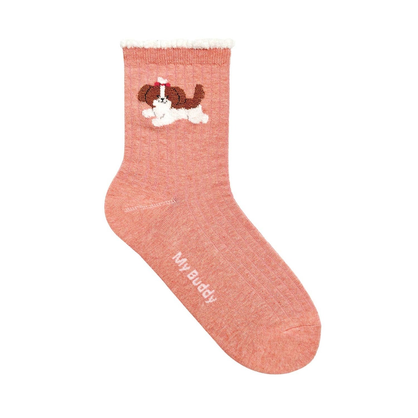 Women's Crew My Little Buddy Socks: VW-L-021-2