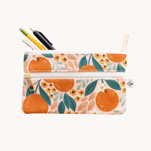 Load image into Gallery viewer, Oranges Pencil Pouch
