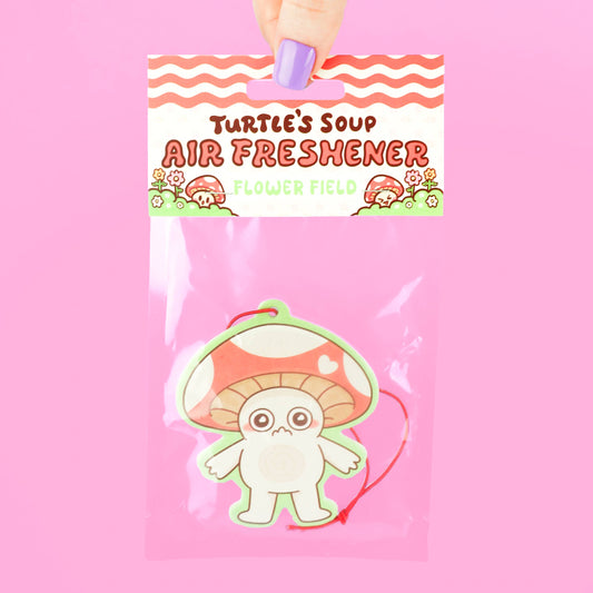 Embarrassed Mushroom Car Vehicle Scented Air Freshener