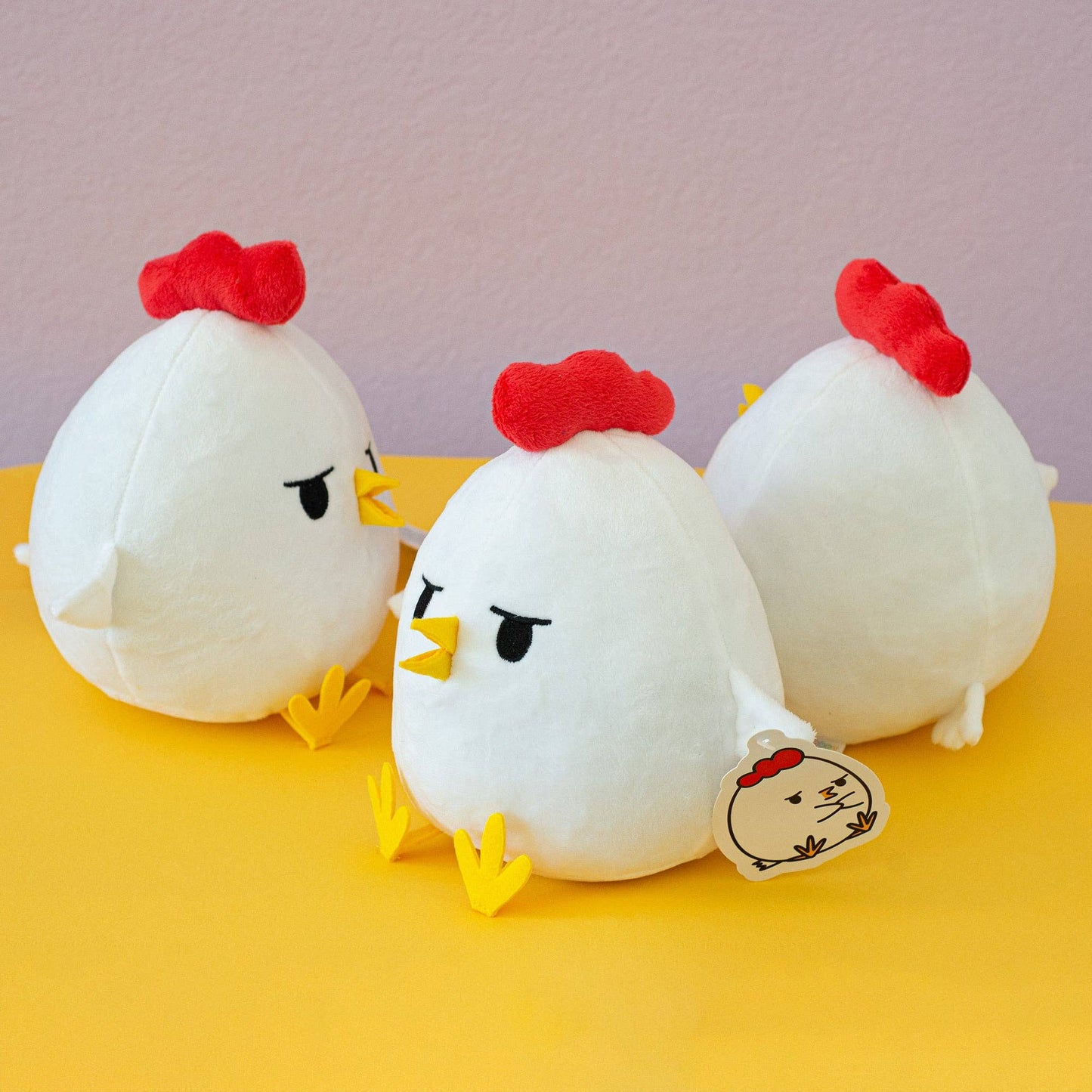 Grumpy Chicken Plush: Plushy Only