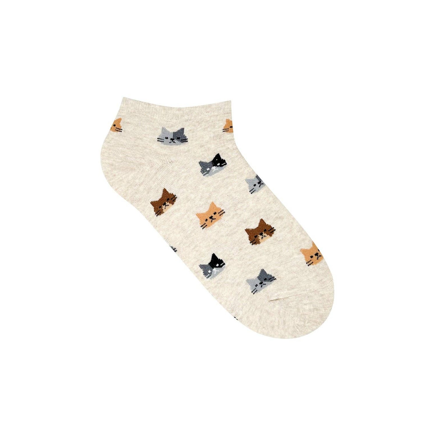 Women's Ankle Cat Friends Socks: VW-A-005-1