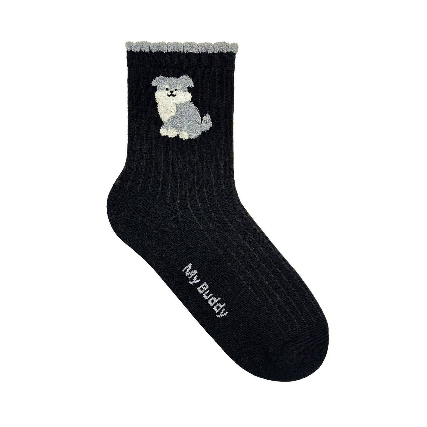 Women's Crew My Little Buddy Socks: VW-L-021-2