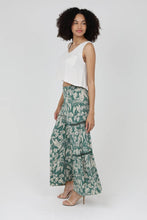 Load image into Gallery viewer, 25R84-A857 WIDE LEG FLARE PANTS WITH CROCHET LACE INSERTS:
