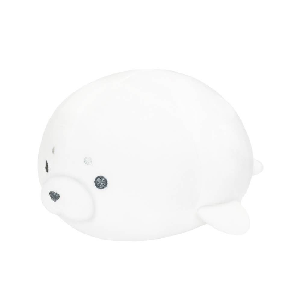 【Japanese plush】MOCHIMARU FRIENDS!  Stuffed Toys: Seal White Baby