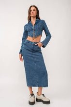 Load image into Gallery viewer, PS17557 - MID DENIM: MID DENIM
