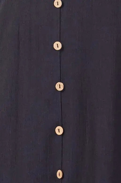 Heavy Gauze Flowy Dress - ND40209-HV: Vintage Olive