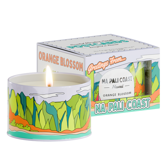 Na Pali Coast, Hawaii | Scented Destination Candle: With Postcards™ Box