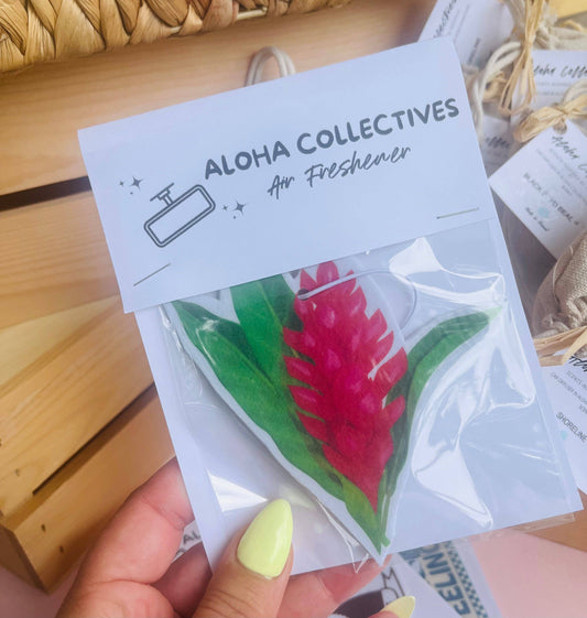 Hawaii Ginger Car Freshener: Puakenikeni