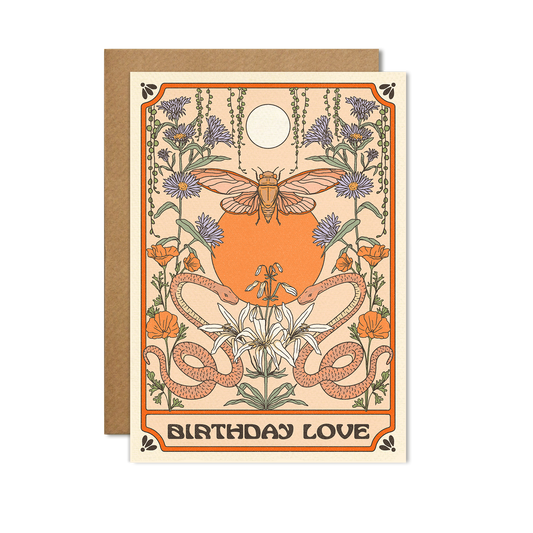 Birthday Love Card: Cello-free