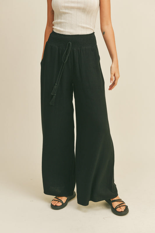MMP469 - Black / Small - Pants - Miou Muse