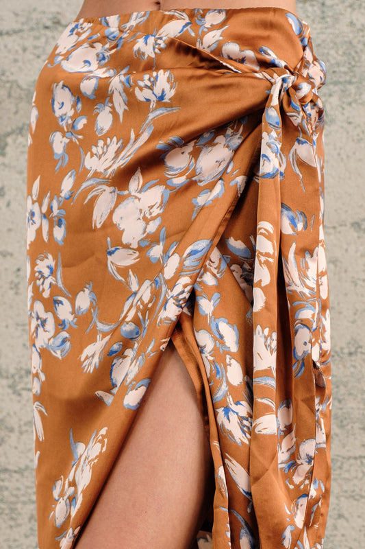 Camel / SMALL - S8823SN SKIRT - In the beginning